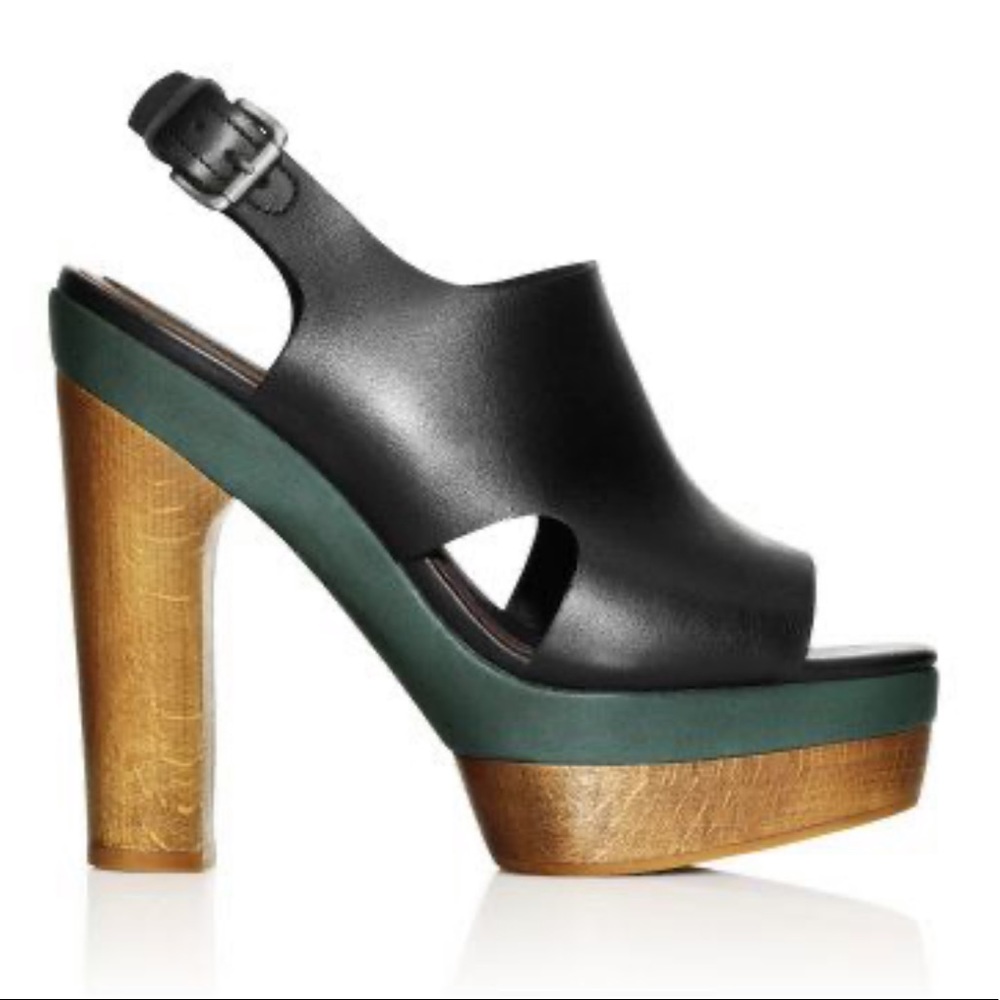 Marni x H&M leather platform sandal heels